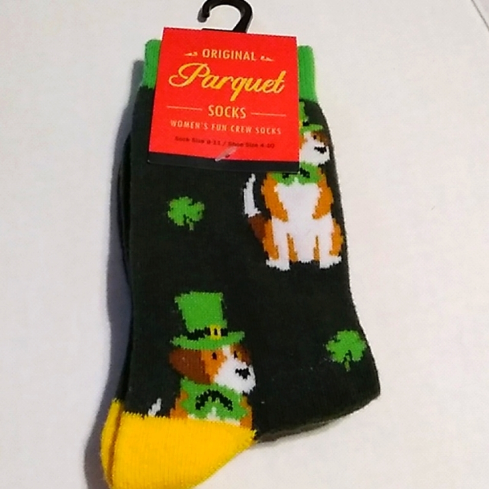 Nwt St Patrick''s Day Crew Sock (9-11)